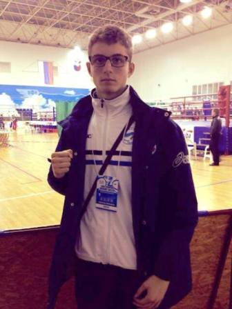 Domaniagli Europei Junior di Anapa combatte Christian Morabito