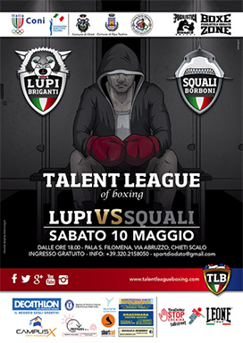 TLB: domani a Chieti Lupi Briganti contro Squali Borboni