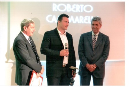 Roberto Cammarelle premiato a Portonovo di Ancona