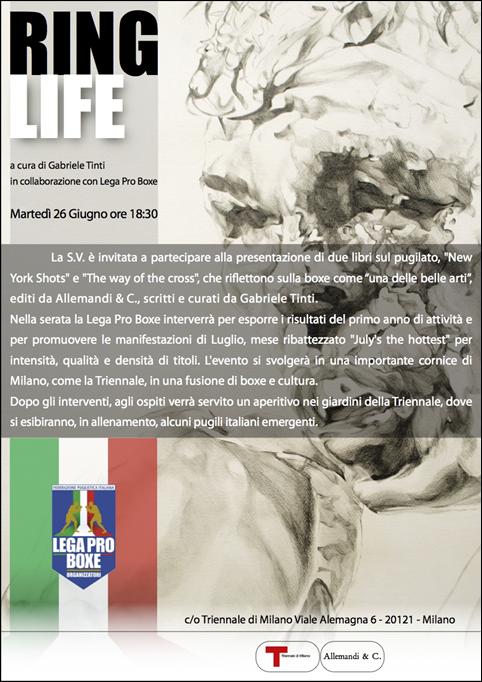 Ring Life: il 26 Giugno Boxe e Cultura a Milano