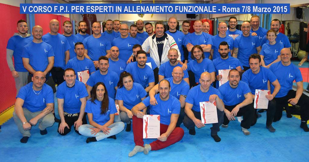 #PrePugilistica: V Corso Functional Training 44 i partecipanti al corso svoltosi a Roma dal 7 all'8 marzo