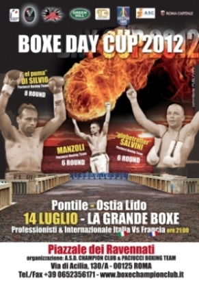 Boxe Day Cup il 14 luglio