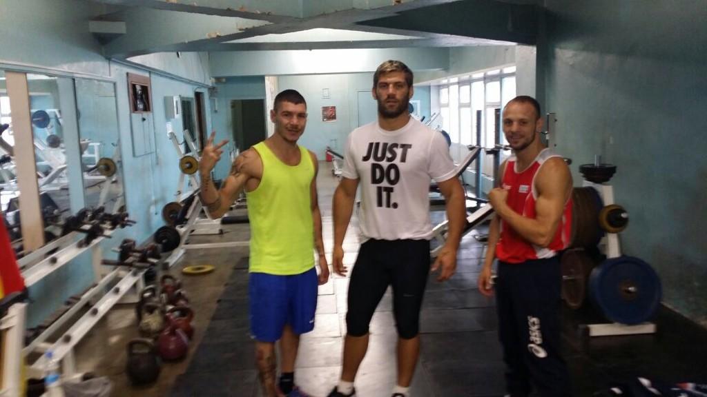 #APB: Russo, Valentino e Picardi in allenemanto a Mosca (Russia) in vista dell'inizio della stagione agonistica