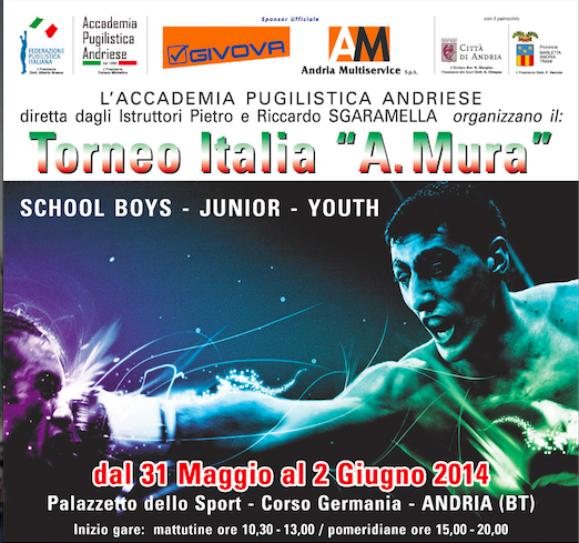 Torneo Italia "A. Mura" Andria 2014: Numeri e Info di questa edizione