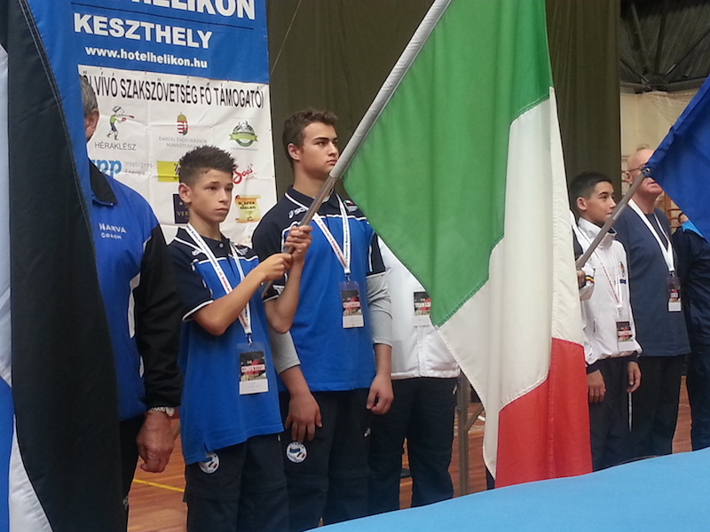 EUBC European Schoolboys Boxing Champs Keszthely 2014 Day 1: avanzano Pezzinga e Dell'Aquia, domani 3 Azzurri sul ring