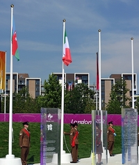 London 2012: Welcome Ceremony al Villaggio per delegazione Italia, presente anche Team IBT