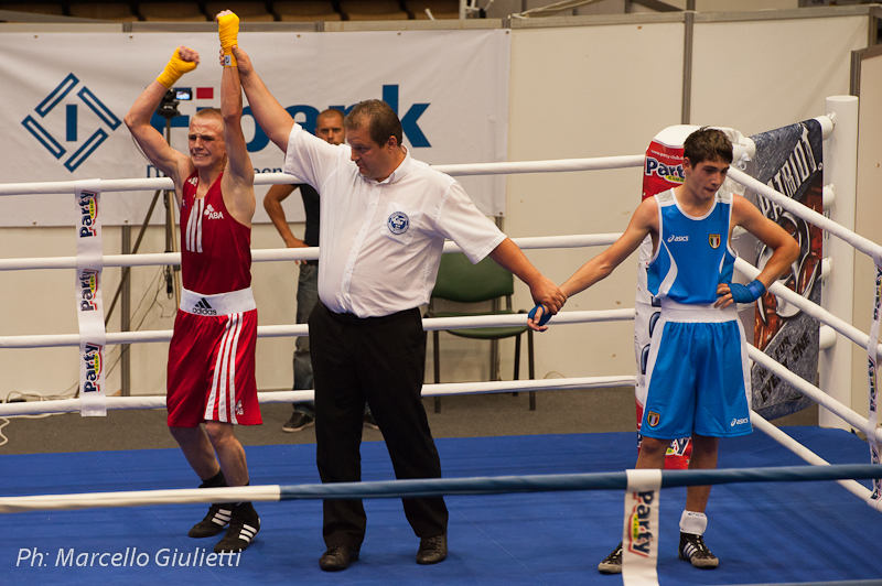 European Junior Boxing Championships 2012:Dopo Maietta esce anche Genesio, oggi debutta Colella