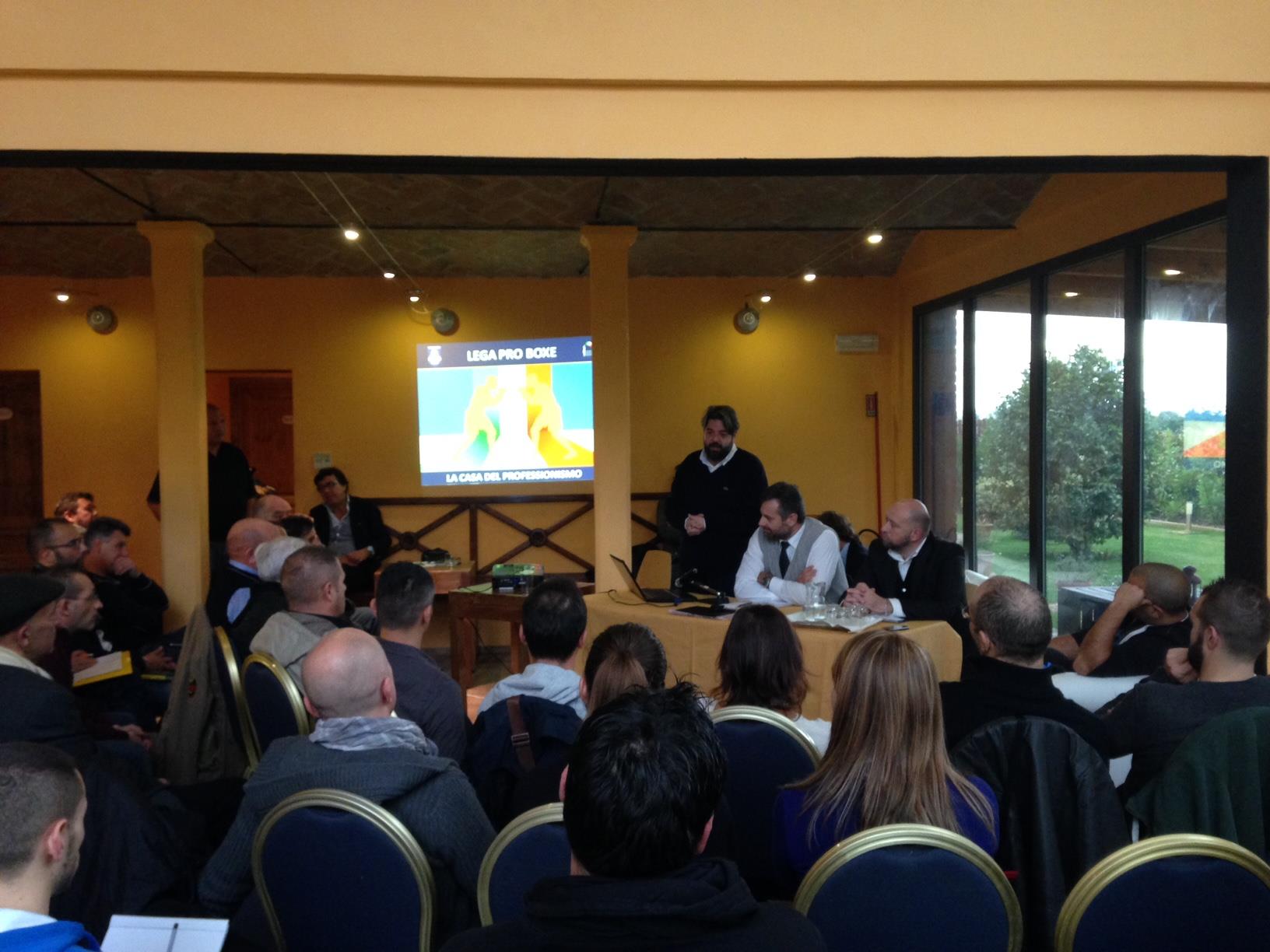 #LegaProBoxe: Terminati i Workshop della Lega in previsione dell'Assemblea del 24 gennaio pv