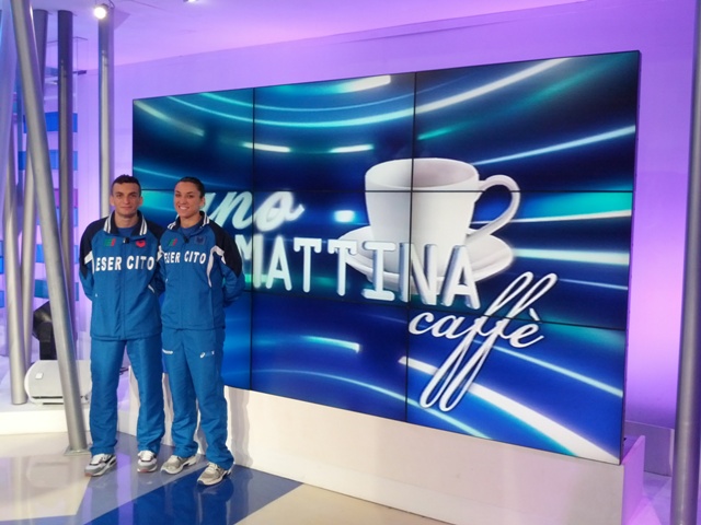 Uno Mattina caffè: Domani ospiti Romina Marenda e Vittorio Parrinello