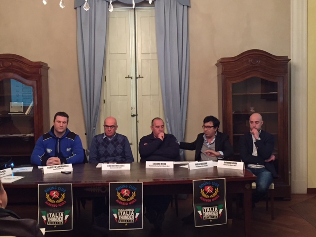 #WSBV #noisiamoenergia - Roby Cammarelle presente alla Conferenza Stampa per il Match Italia Thunder vs Caciques in programma a Porto Torres il 21 febbraio