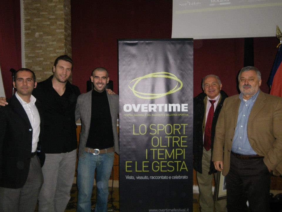 Overtime Festival 2012 Premio Etica Sportiva a Roberto Cammarelle