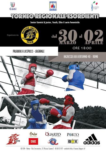 Roma: da domani settimana targata Boxing Arcesi con Torneo Regionale esordienti e professionisti