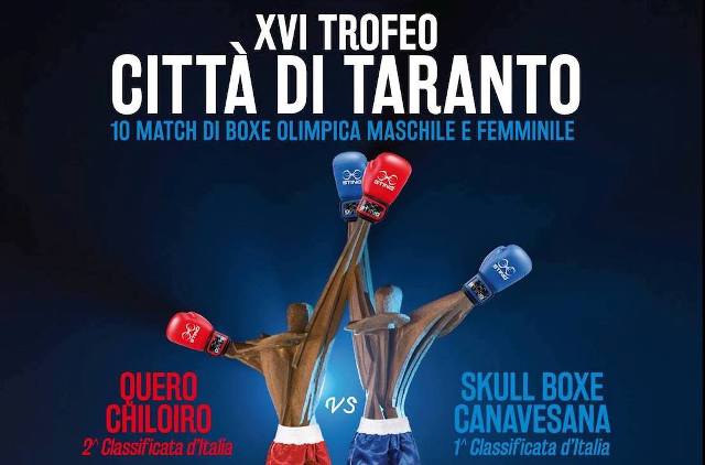 A Taranto grande sfida Quero-Chiloiro vs Skull Boxe Canavesana