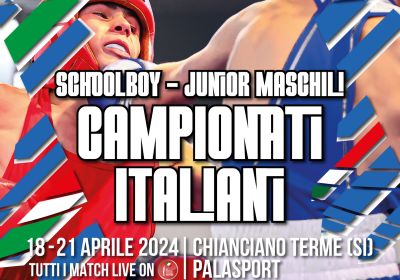 CAMPIONATI ITALIANI SCHOOLBOY JUNIOR 2024 