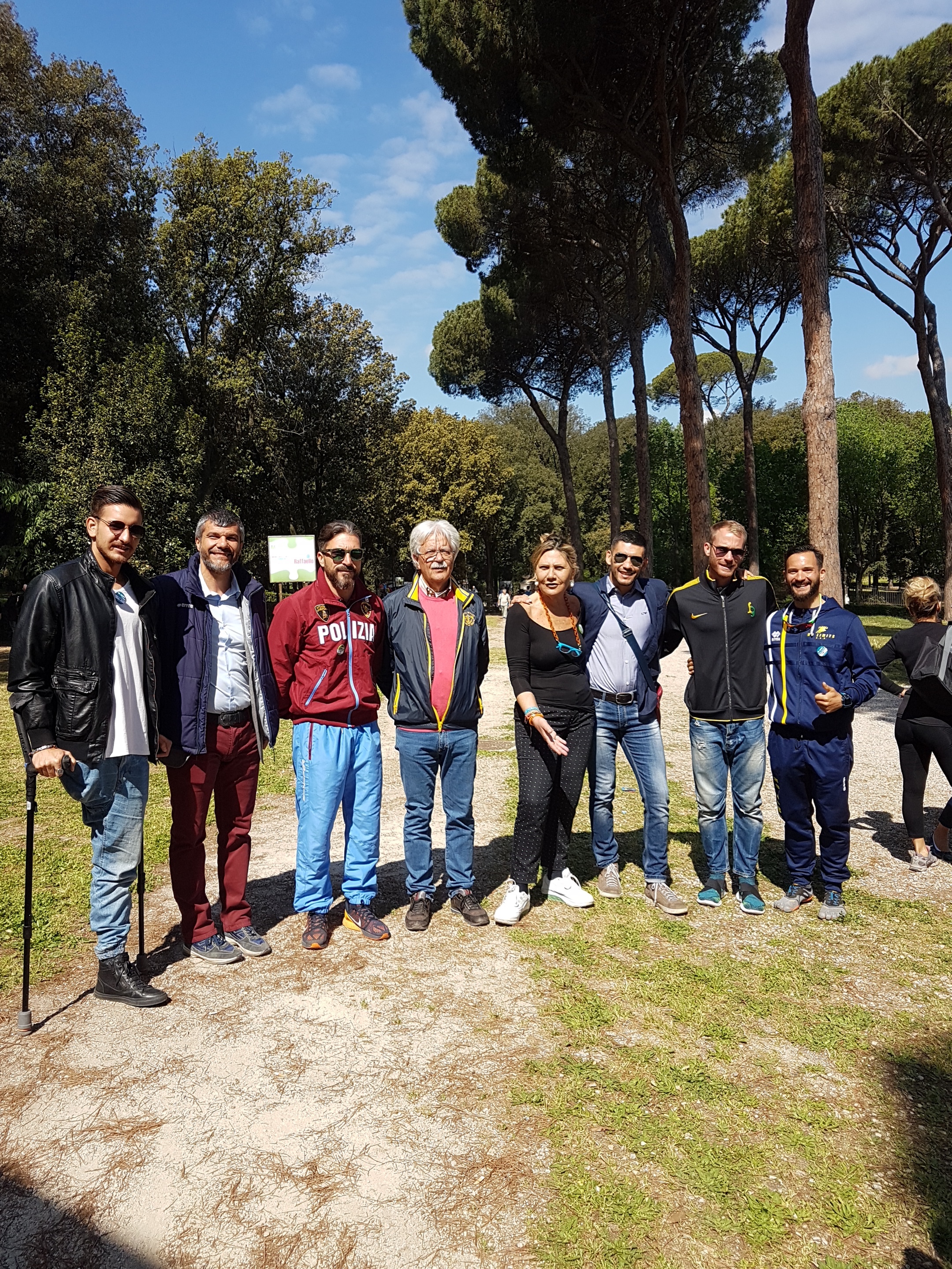 Sport e Natura: studenti e atleti alla scoperta della biodiversità a Villa Borghese con l’APP CSMON-LIFE - Testimonial Boxe Sioux Blandamura 