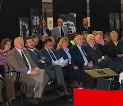 Inaugurata la mostra "L'Arte della Boxe in 100 anni." alla Presenza del Presidente CONI Malagò e del Presidente FPI Alberto Brasca#100FPI