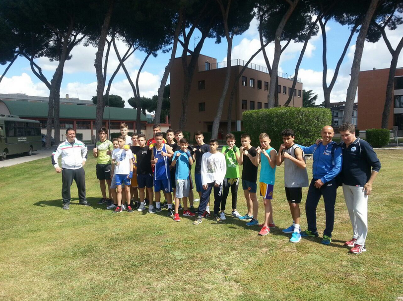 Prosegue il lavoro degli Azzurri SchoolBoy nel ritiro di Roma #ItaBoxing