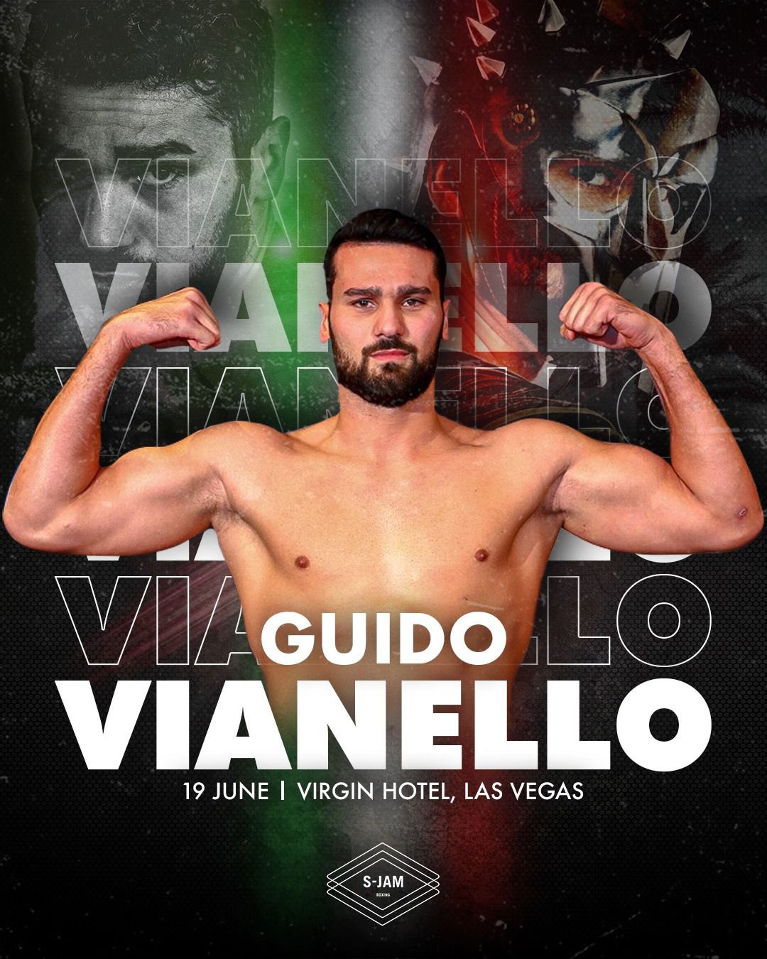 Il 19 giugno a Las Vegas il ritorno sul ring di Guido Vianello 