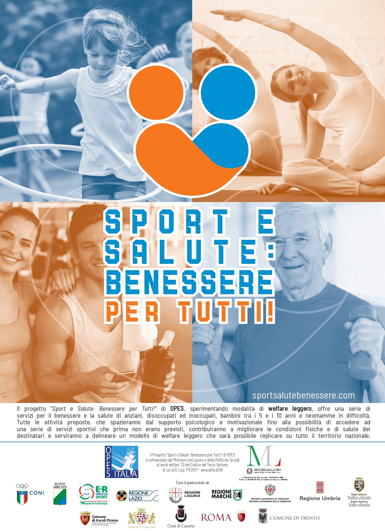 Oggi nella sede della regione Lazio il lancio del Progetto "Sport e Salute: Benessere per Tutti" 