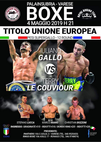 Iuliano Gallo: "Pronto a conquistare la Cintura UE dei Supergallo" #ProBoxing 