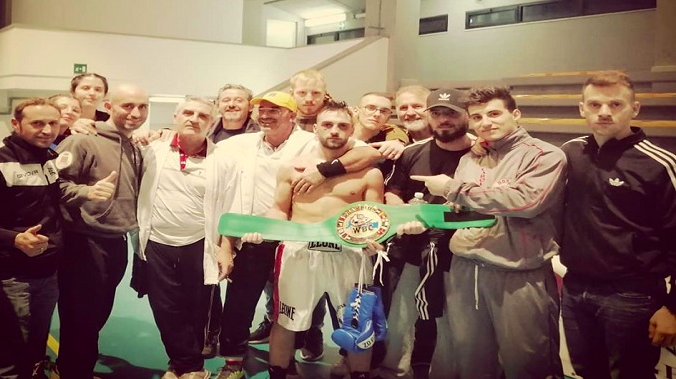 Carafa conquista il titolo Mediterraneo WBC Leggeri #ProBoxing 