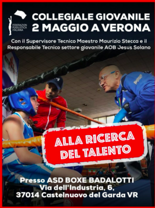 CR FPI Veneto: il 2 Maggio Stage con Maurizio Stecca per la Ricerca del talento 