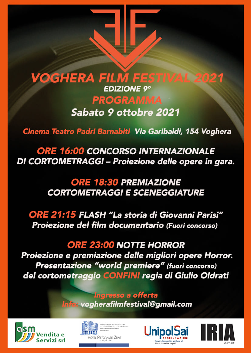 Il 9 ottobre a Voghera l'attesa proiezione ufficiale del DocuFilm "Flash: la storia di Giovanni Parisi"
