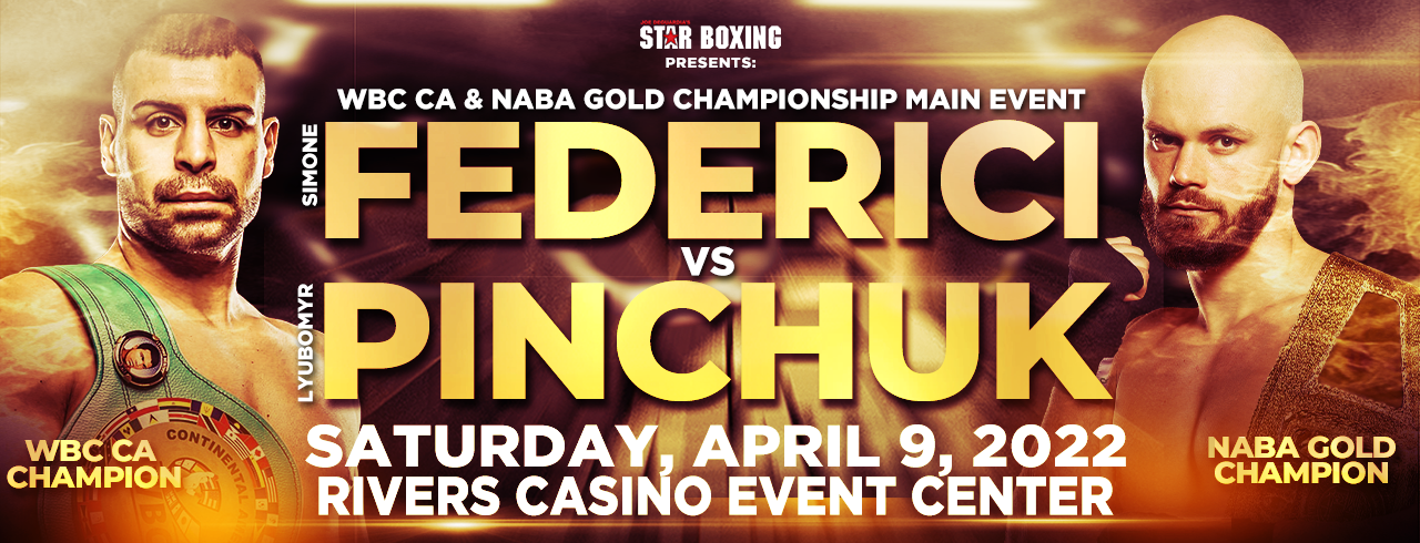 Il 9 aprile a NY Fedrici vs Pinchuk per il Titolo WBC Continental America Cruiser 