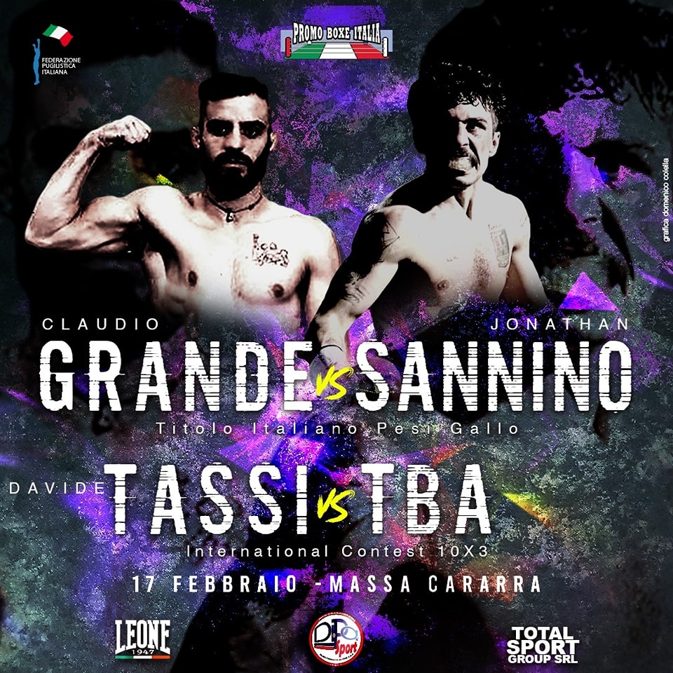 Il 17 febbraio 2023 a Massa Grande vs Sannino per l'Italiano dei Gallo 