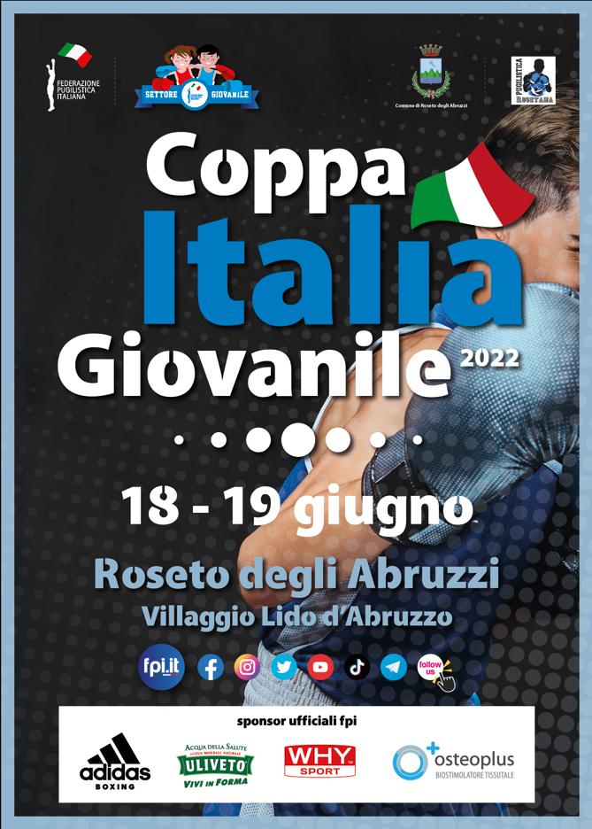 Coppa Italia Giovanile 2022: Le Fasi Finali a Roseto degli Abruzzi dal 18 al 19 giugno 