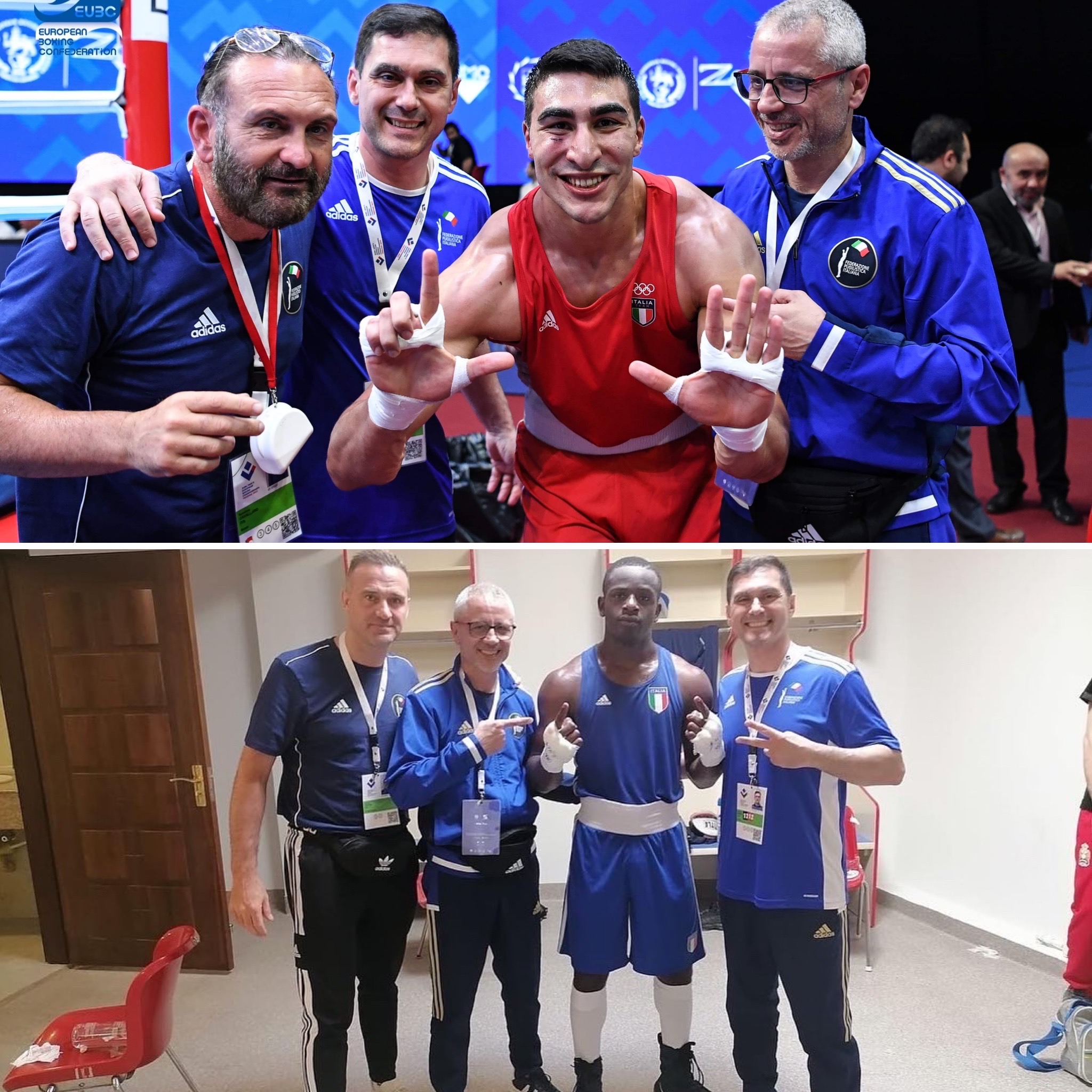 Euro22 Yerevan 21-30 Maggio: Semifinali - COMMEY 80 Kg e MOUHIIDINE 92 KG IN FINALE, BRONZI PER GLI ALTRI 5 AZZURRI