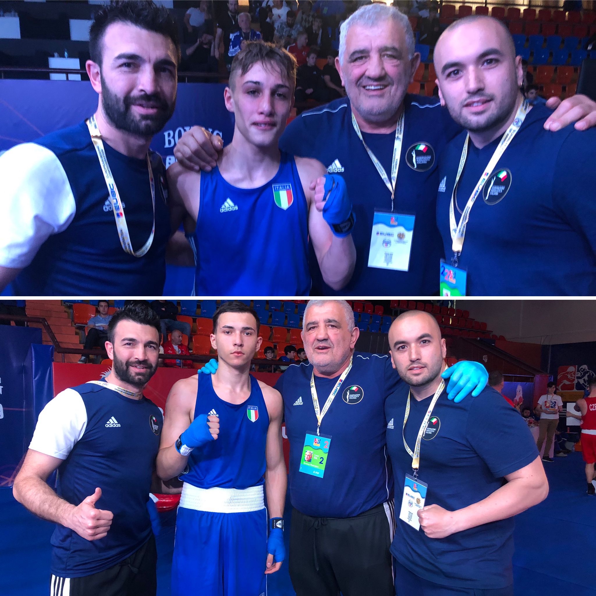 Europei Youth 2023 (Yerevan 25/4 - 3/5) - Due vittorie azzurre nella seconda giornata