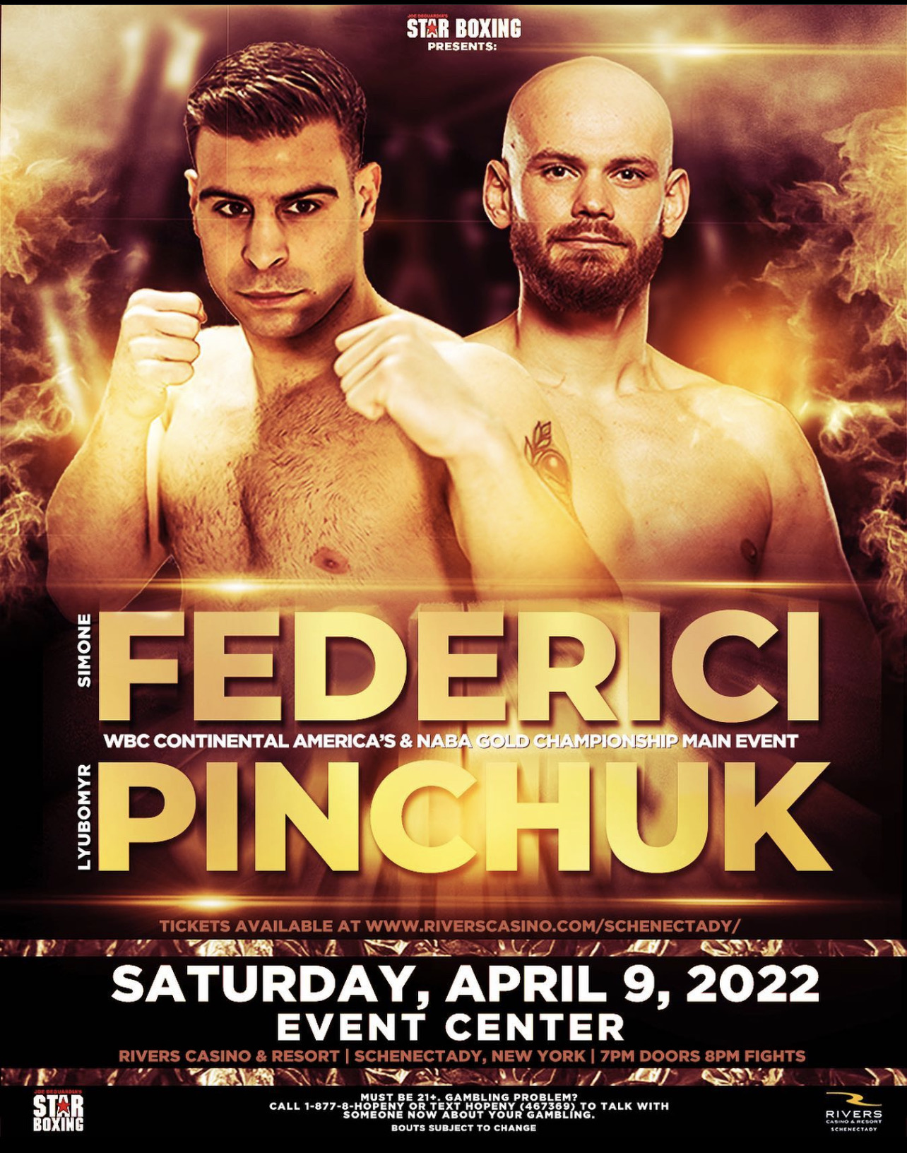 Il prossimo 9 aprile Federici negli USA per difendere il suo titolo WBC America's 