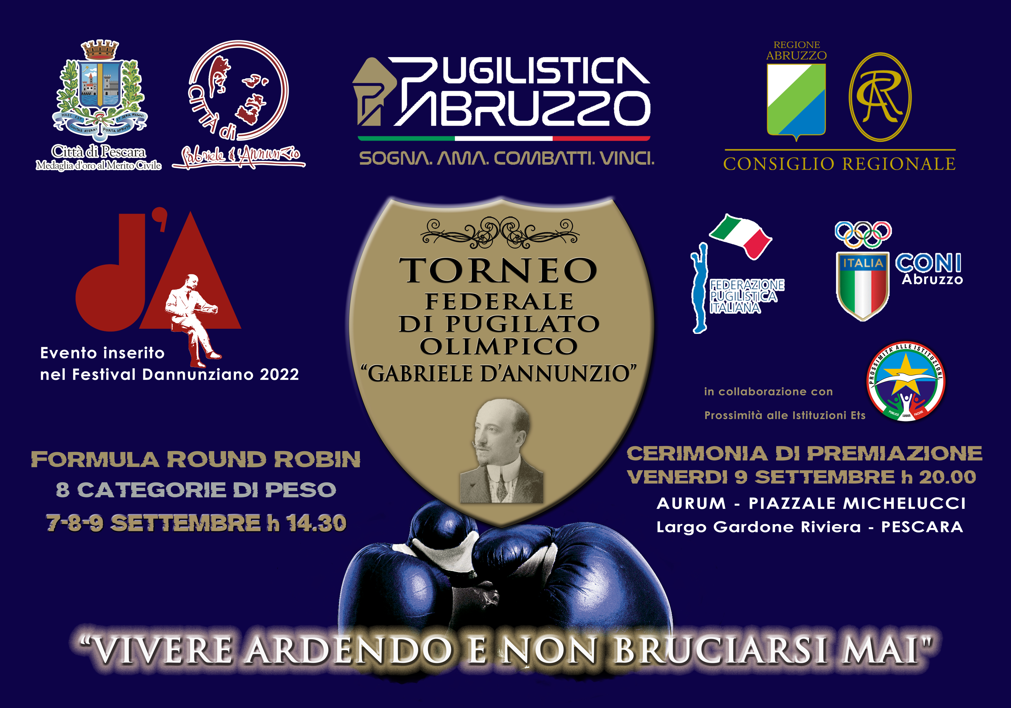 Torneo Round Robin Pescara 7-10 Settembre - RISULTATI Day 1