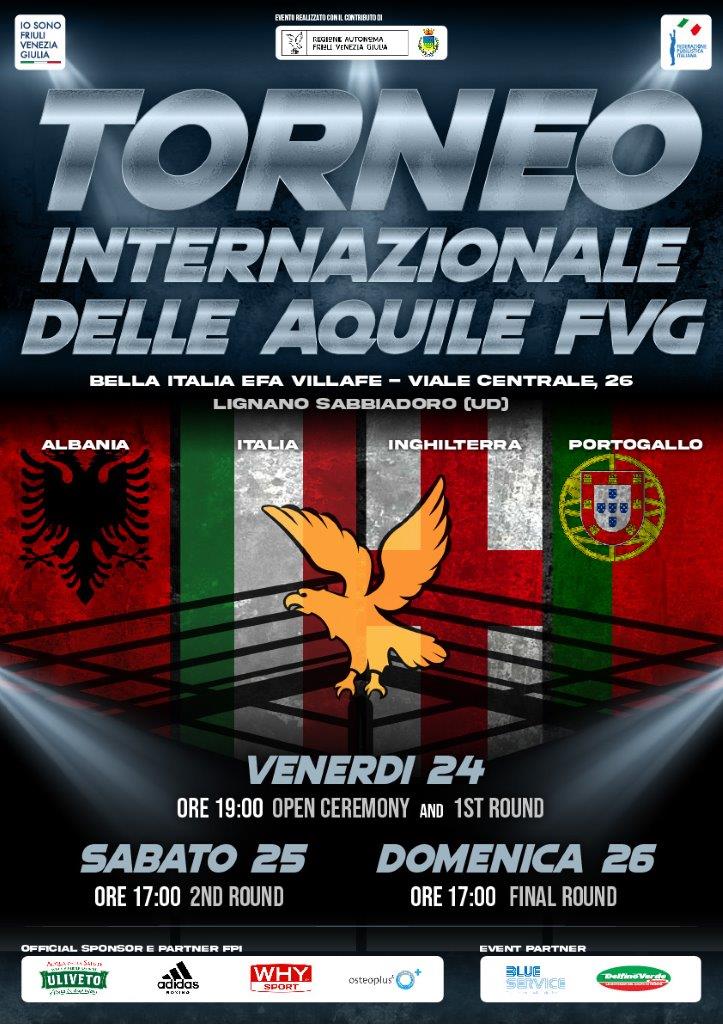Il 24-25-26 Marzo a Lignano Sabbiadoro il Torneo Int. delle Aquile 