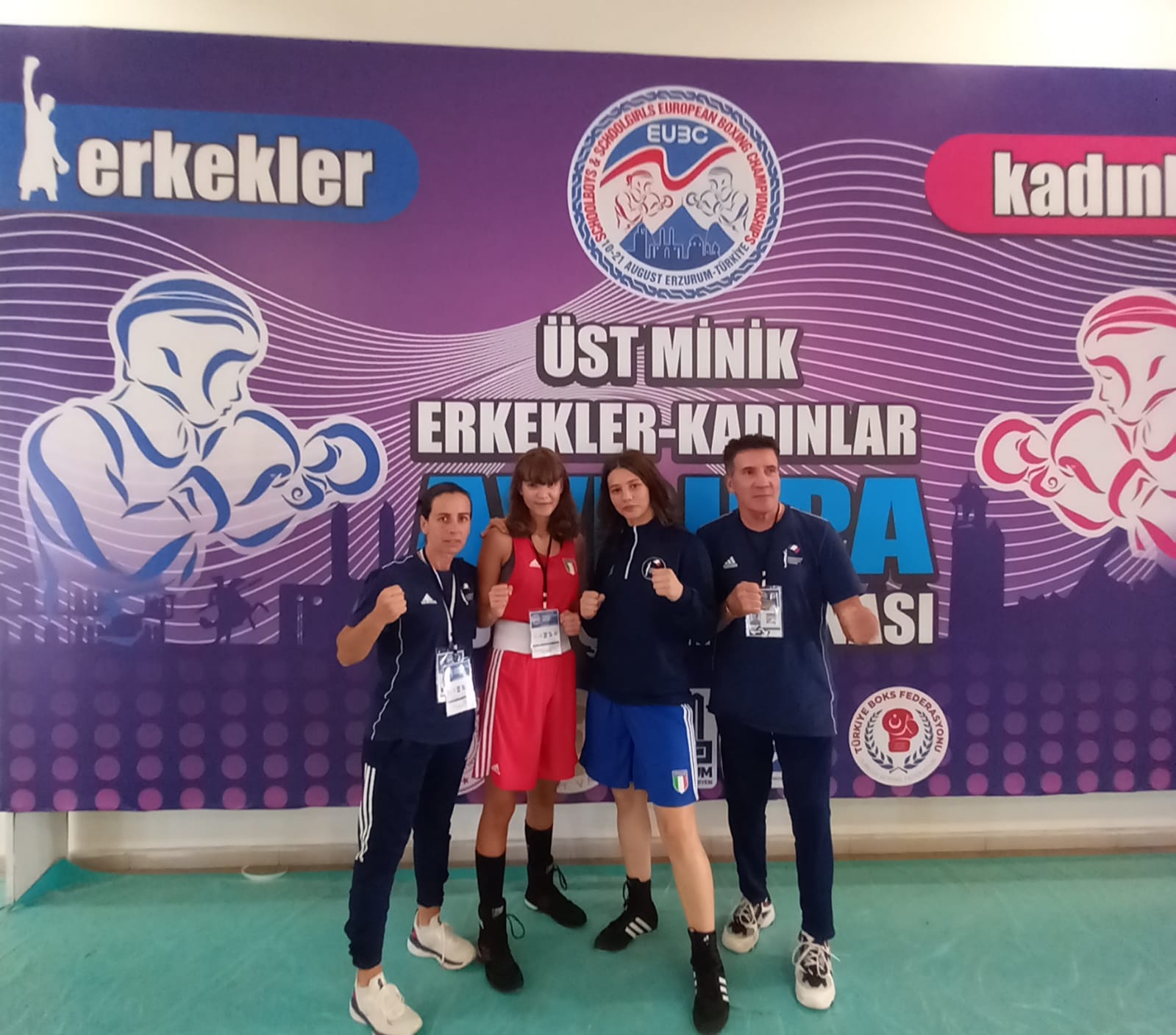 Europei SchoolBoy/Girl Erzurum 2022 - DAY 2: 3 Vittorie e 1 Sconfitta per l'ItaBoxing 