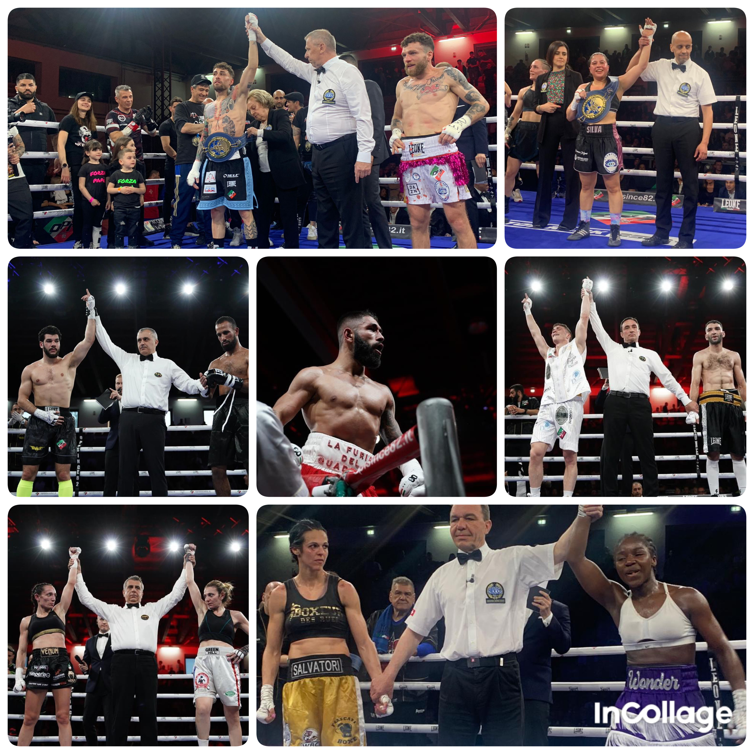 Tivoli Boxing Night - Spettacolare la Serata OPI 82 con tre titoli Europei in Palio 