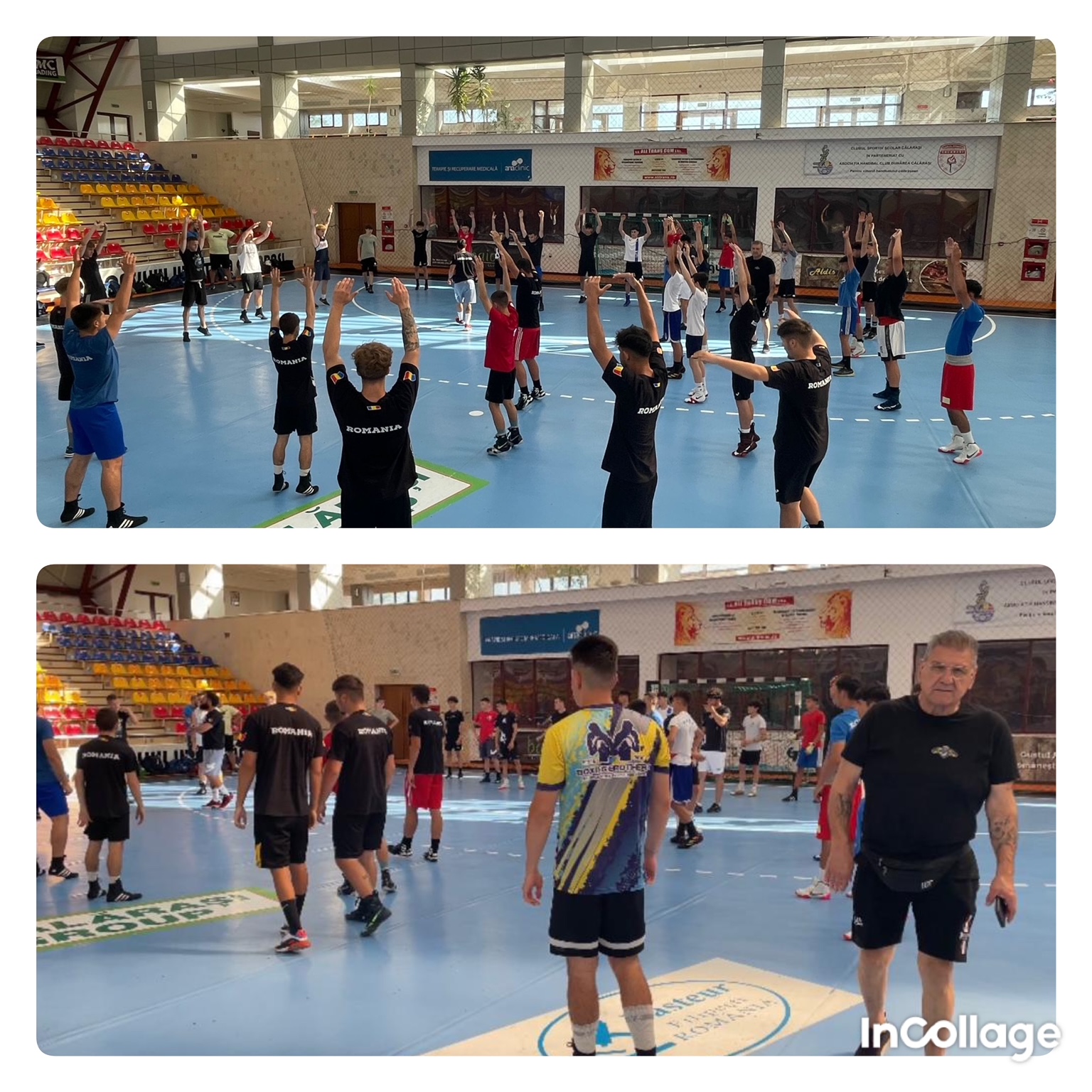 Primi allenamenti degli Azzurrini Junior in Romania 