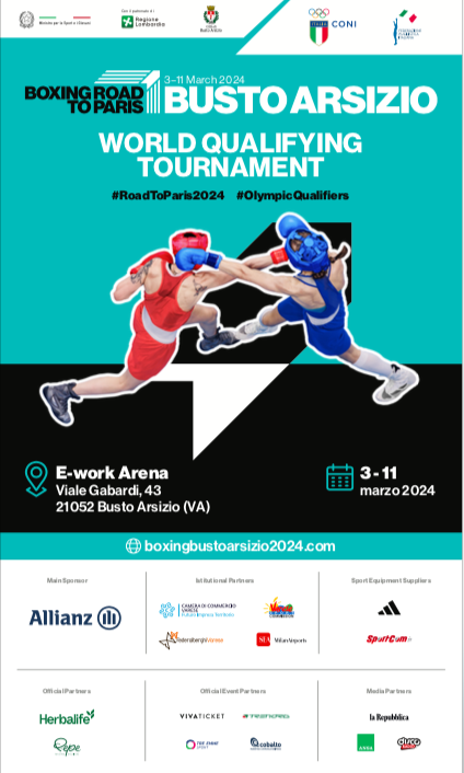 Torneo World Qualifying Tournament - Busto Arsizio 2024: PUBBLICATO IL PROGRAMMA PRELIMINARE DELLA COMPETIZIONE 