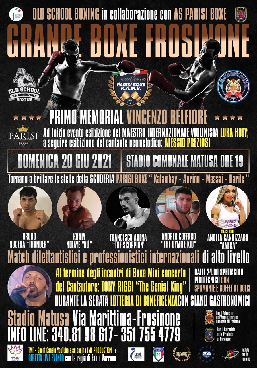 Conferenza Stampa per “Memorial Vincenzo Belfiore” per il 10 luglio