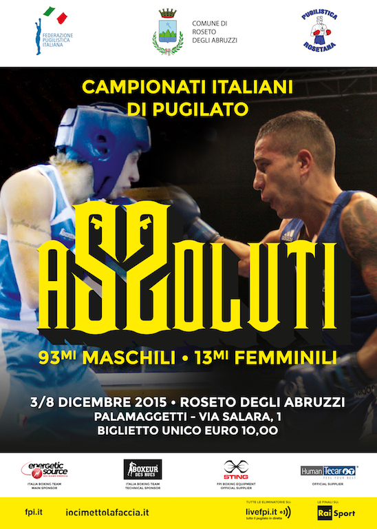 93° Campionati Italiani Assoluti Maschili e 13 ° Femminili Roseto Degli Abruzzi 3-8 Dicembre: Presentazione Categorie 49Kg, 52 Kg M - 48 Kg e 51 Kg F #FPIAssoluti2015 #WeWantRoma