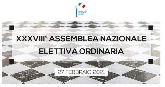 Convocazione Assemblea Nazionale Ordinaria Elettiva per il rinnovo delle cariche federali per il quadriennio olimpico 2021/2024.