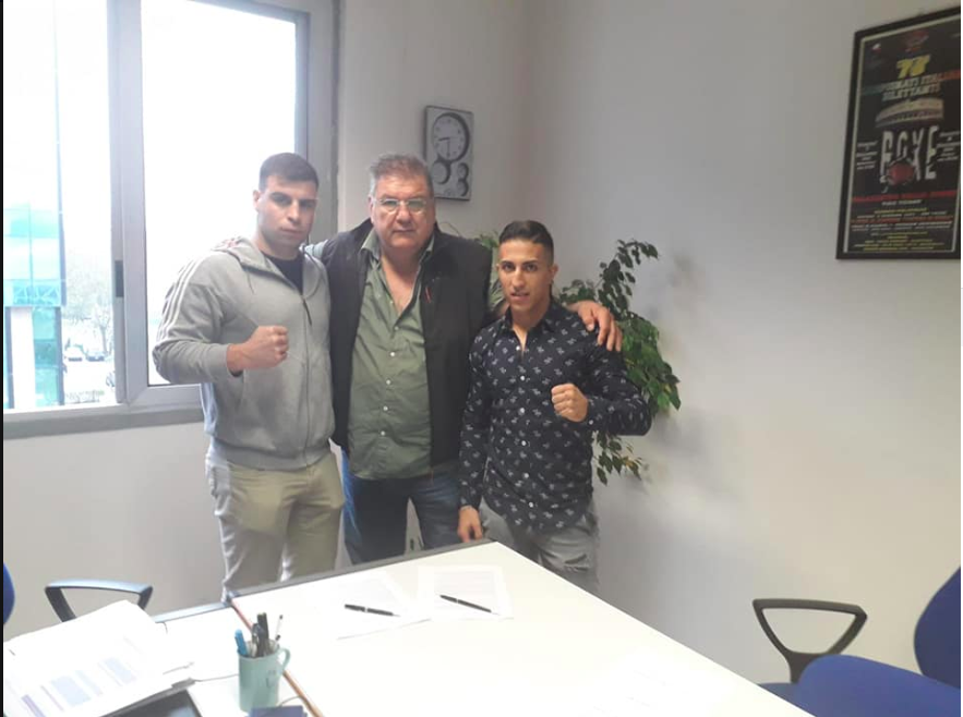 Simone Federici e Mario Alfano firmano per il Camputaro Boxing Team e sbarcano in America