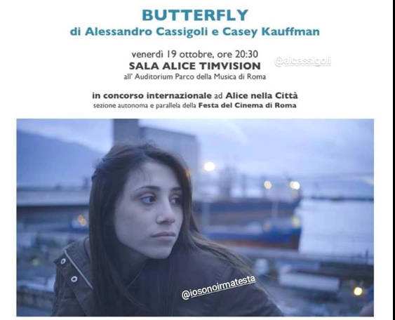 Il 19 ottobre a Roma anteprima del DocuFilm Butterfly su Irma Testa 