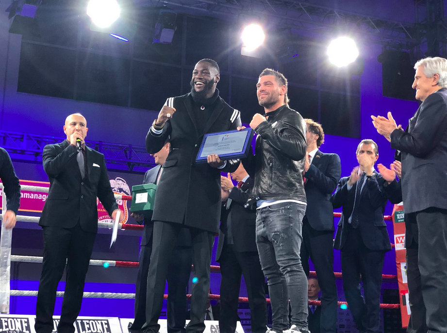 Roma Boxing Week: The Bronze Bomber special Guest alle Finali del Trofeo delle Cinture WBC-FPI 