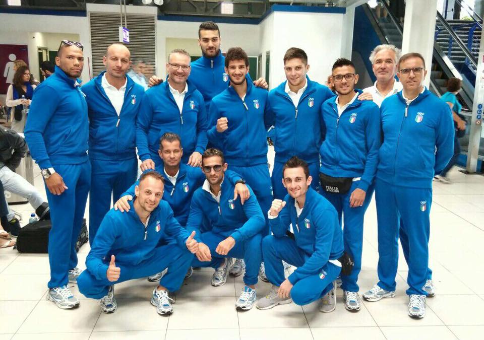 #ItaBoxing #noisiamoenergia #Baku2015 - Team Azzurro della Boxe al completo, arrivati anche gli otto Uomini