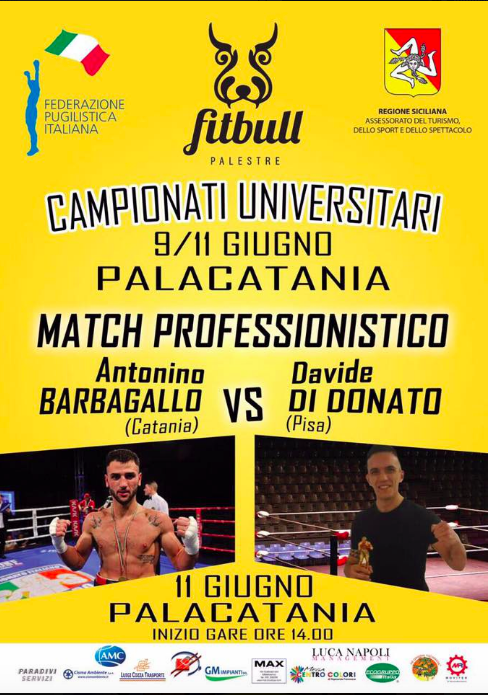 Al via a Catania il Torneo Pugilistico dei Campionati Universitari 2017 - Programma Quarti DIRETTA FPIOFFICIALCHANNEL H 14.30