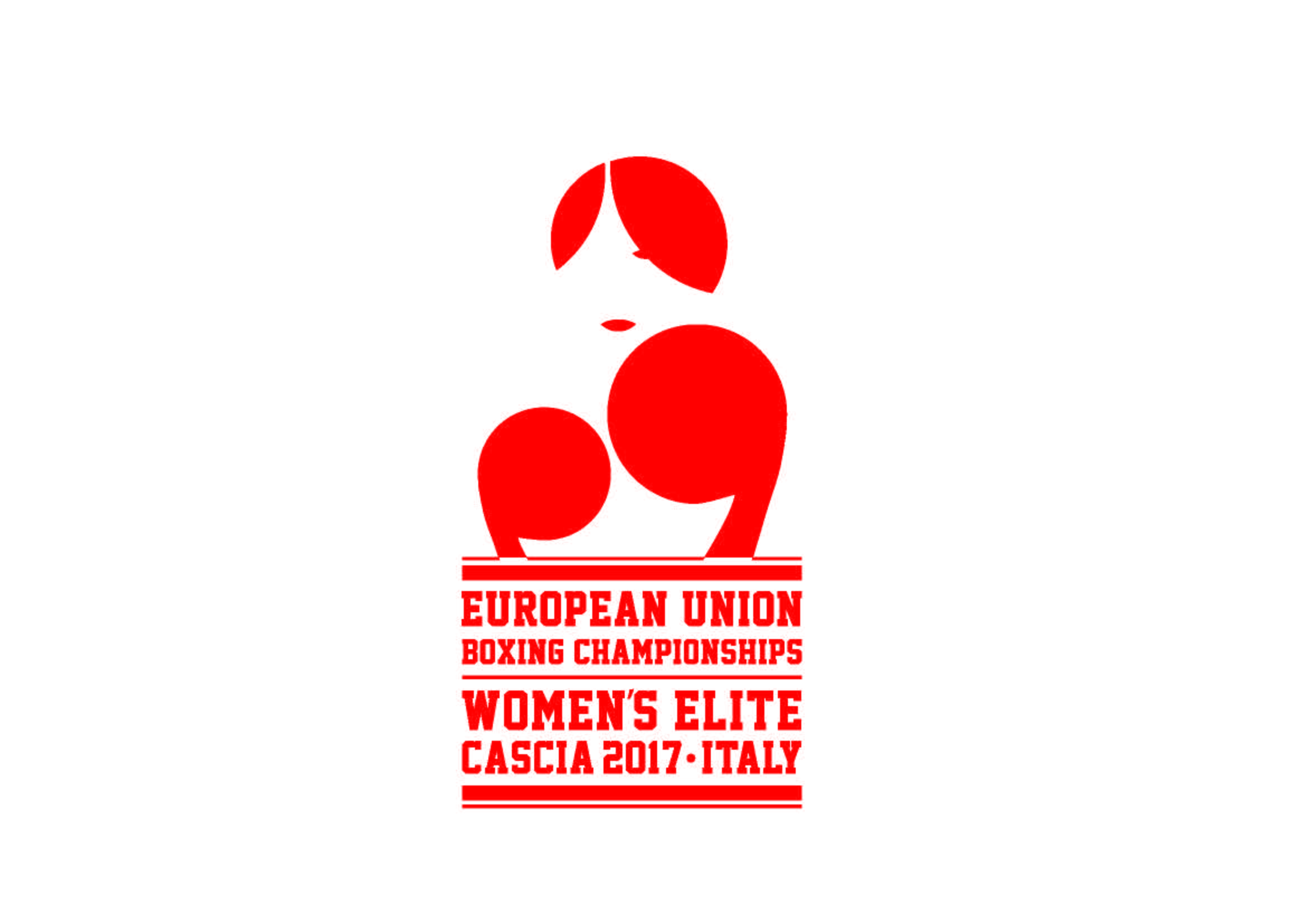 Campionati Unione Europea Elite Femminili Cascia 2017 - Ecco il Logo Ufficiale #BoxeUE2017