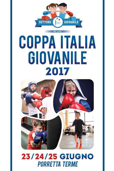 A Porretta Terme (BO) dal 23 al 25 Giugno le Finali della Coppa Italia Giovanile 2017 #GiovanileFPI
