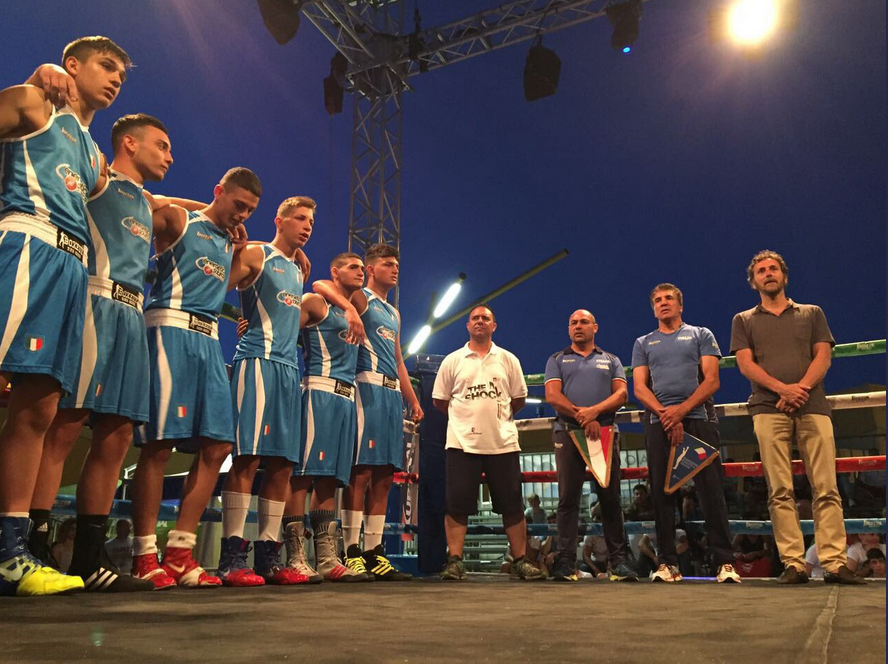 L'Italia Junior vince la prima delle due sfide palerminate contro la Bielorussia #ItaBoxing